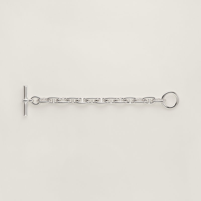 HERMES Bracciale Chaine d’ancre Enchainee, modello medio Chaine d'ancre Enchainee bracelet, medium model | Hermès USA